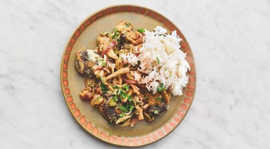 картинка Строганов из лесных грибов