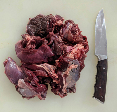 Товар Котлетное мясо европейского благородного оленя 500 г